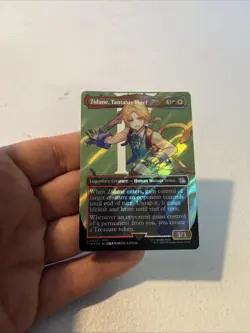 Zidane, Tantalus Thief (Borderless) (Surge Foil) Final Fantasy Foil - Image 1