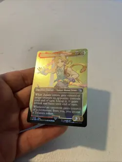 Zidane, Tantalus Thief (Borderless) (Surge Foil) Final Fantasy Foil - Image 3
