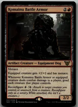 Komainu Battle Armor R The List Reprints 021/038 LP - Image 1