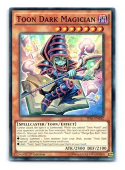 Toon Dark Magician - TDIL-EN032 - Super Rare - 1st Edition Yugioh NM - Image 1