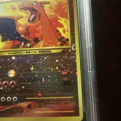 2000 POKEMON JAPANESE JPN NEO 2 PROMO REVERSE FOIL #006 CHARIZARD PSA 8 VINTAGE - Image 3