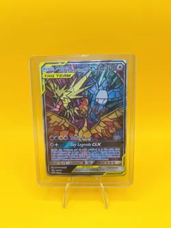 Pokemon Moltres & Zapdos & Articuno GX SM210 Sm Holo Hidden Fates - Image 1