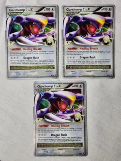 Played Garchomp C LV.X - Holo #DP46 Diamond and Pearl Promo Pokemon TCG - Image 1