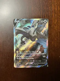 Lugia V Alt Art 186/195 Pokemon TCG Silver Tempest Near Mint Alternate Art - Image 1