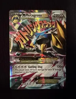 M Metagross EX (Shiny) XY35 PROMO Pokemon - Ready to Ship - Image 1