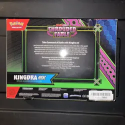 Pokemon TCG Kingdra EX Shrouded Fable Special Illustration Collection Box SEALED - Image 2