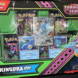 Pokemon TCG Kingdra EX Shrouded Fable Special Illustration Collection Box SEALED - Image 3