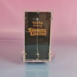 SHINING LEGENDS POKEMON ELITE TRAINER BOX ENGLISH OVP SEALED ACRYLIC CASE - Image 4