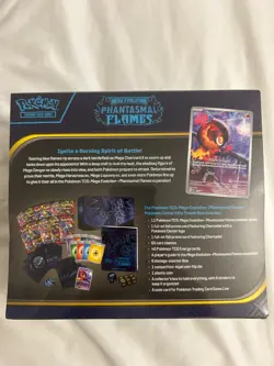 Phantasmal Flames Pokemon Center Elite Trainer Box ETB SEALED PC Centre - Image 2