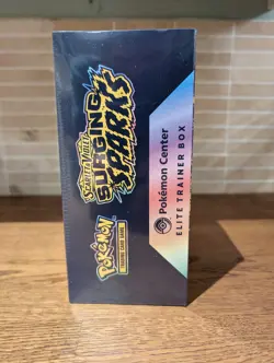Pokemon TCG - Surging Sparks Pokemon Center - Elite Trainer Box - Sealed ETB - Image 5