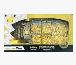 Pokemon Celebrations 25th Anniversary Pikachu V-union Premium Playmat Collection - Image 1