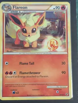 Pokemon TCG Flareon 26/90 Undaunted - Image 1