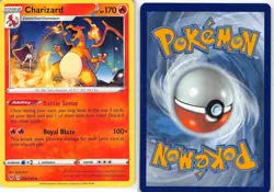 Charizard 025/185 Rare Vivid Voltage Pokemon NM - Image 3