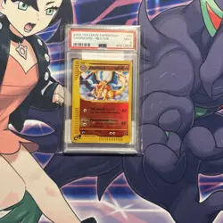 2002 Pokemon Expedition PSA 9 Charizard Reverse Holo Foil 39/165 MINT - Image 2