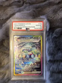 Pokemon Terapagos Ex Stellar Crown PSA 10 - Image 1