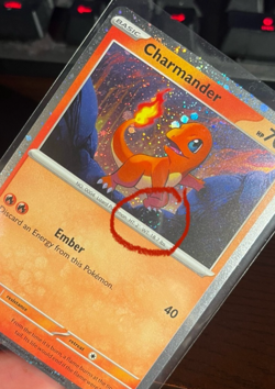 Charmander 047 W/ Swirl - 151 Poster Collection Promo - Pokemon TCG - NM - Image 2