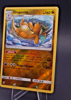 Pokemon Dragonite 151/236 Reverse Holo Unified Minds NM/LP Rare 2019 TCG - Image 3