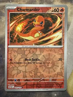 Pokemon TCG Charmander 026/197 Sv03: Obsidian Flames Reverse Holo - Image 1