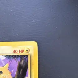 PIKACHU BASE SET YELLOW CHEEKS VINTAGE OLD POKEMON 38/102 Wotc - Image 5