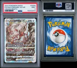 Pokemon TCG Hisuian Zoroark VSTAR Crown Zenith: Galarian Gallery GG56/GG70 PSA 9 - Image 3