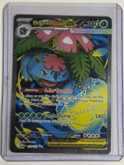 Pokemon Mega Venusaur EX 155/132 Mega Evolution Ultra Rare Holo ENGLISH - Image 1