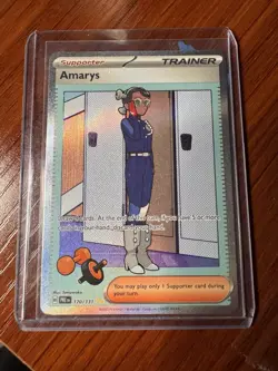 Amarys 170/131 Special Illustration Rare SV: Prismatic Evolutions Pokemon TCG - Image 1