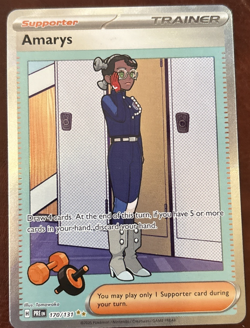 Amarys 170/131 Special Illustration Rare SV: Prismatic Evolutions Pokemon TCG - Image 1