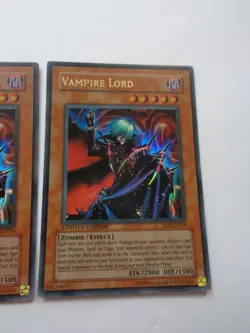 Playset: 3x Vampire Lord RDS-ENSE4 (Ultra Rare, Limited Ed, Lightly Played / LP) - Image 5