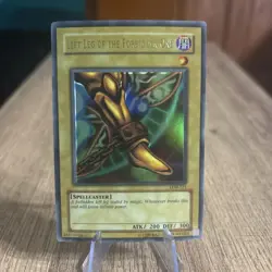 YUGIOH LEFT LEG OF THE FORBIDDEN ONE LOB-121 ULTRA UNLIMITED ED NM - Image 1