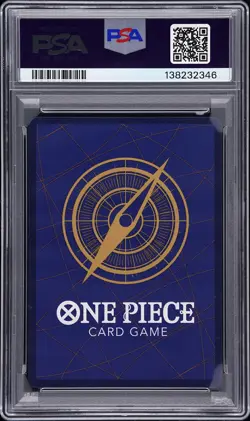 2025 ONE PIECE PRB02-PREMIUM BOOSTER MANGA ALT ART SANJI PSA 10 - Image 2