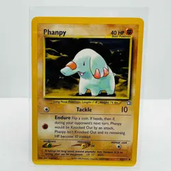 Pokemon Phanpy 43/111 Neo Genesis Unlimited WOTC Pokemon Uncommon Card NM-MT - Image 1
