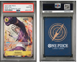 2023 One Piece OP05 Gedatsu OP05-102 Alternate Art English PSA 10 Gem Mint - Image 1