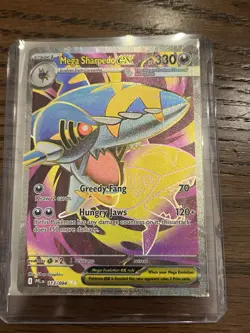 Me02:Phantasmal Flames Pokemon Mega Sharpedo ex Special illustration rare 113/94 - Image 1