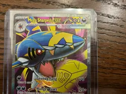 Me02:Phantasmal Flames Pokemon Mega Sharpedo ex Special illustration rare 113/94 - Image 2