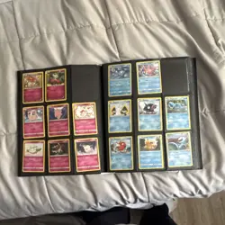 Pokemon TCG Mixed Card Lot in Pikachu Binder, Pokemon/Energy/Trainer Cards - Image 4