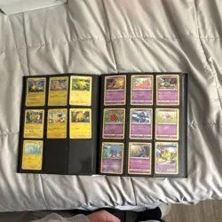 Pokemon TCG Mixed Card Lot in Pikachu Binder, Pokemon/Energy/Trainer Cards - Image 5
