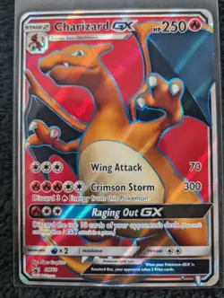 Pokemon Gold Card Charizard GX Stage 2 - Image 1
