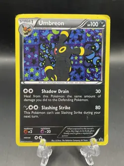 Pokemon TCG Umbreon Black White Holo Card BW93 Black Star Promo HP - Image 1