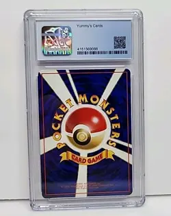 CGC 9 Zubat 1998 Vending Series 1 Japanese Pokemon Card Graded Mint 9 - Image 4
