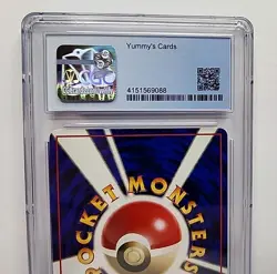 CGC 9 Zubat 1998 Vending Series 1 Japanese Pokemon Card Graded Mint 9 - Image 5