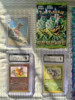 Pokemon Card Collection Lot PSA CGC Slabs + Singles Promos & Packs Collection - Image 3