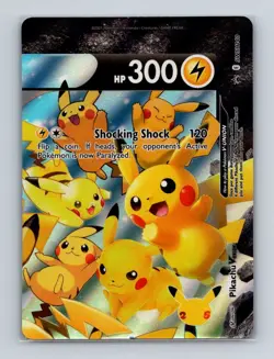 Pikachu V-Union SWSH139 140 141 142 Pokemon Black Star Promo Card Set NM+ - Image 4