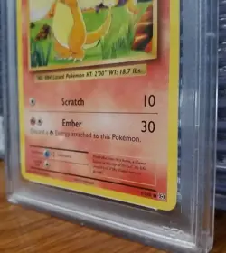 Charmander 9/108 XY Evolutions Graded PSA 9 Mint 2016 Pokemon Card Slab - Image 3