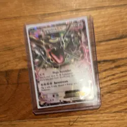 Pokemon Rayquaza EX XY69 Promo Holo Card Basic Aeroscream Dragon XY Shiny - Image 3
