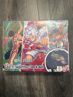 One Piece Card Game: Learn Together Deck Set (LT-01) - ENG SEALED - Image 1