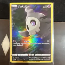 Crown Zenith Duskull Galarian Gallery Ultra Rare Full Art Holo Card #GG28/GG70 - Image 1