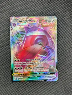Pokemon TCG: Gengar VMAX 157/264 Swsh08: Fusion Strike Holo - Image 1
