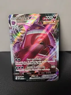 Gengar VMAX 157/264 Swsh08: Fusion Strike Holo Pokemon TCG Card - Image 1