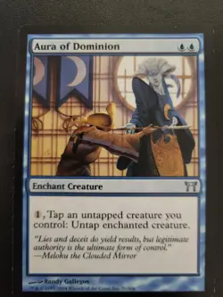 🔮Aura of Dominion - Champions of Kamigawa - Magic The Gathering - MTG - Image 1