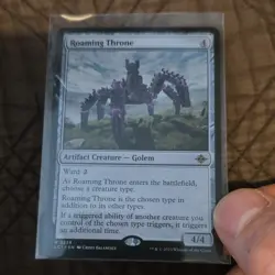 Magic: The Gathering Roaming Throne Rare Ixalan Golem Regular #258 - Image 1